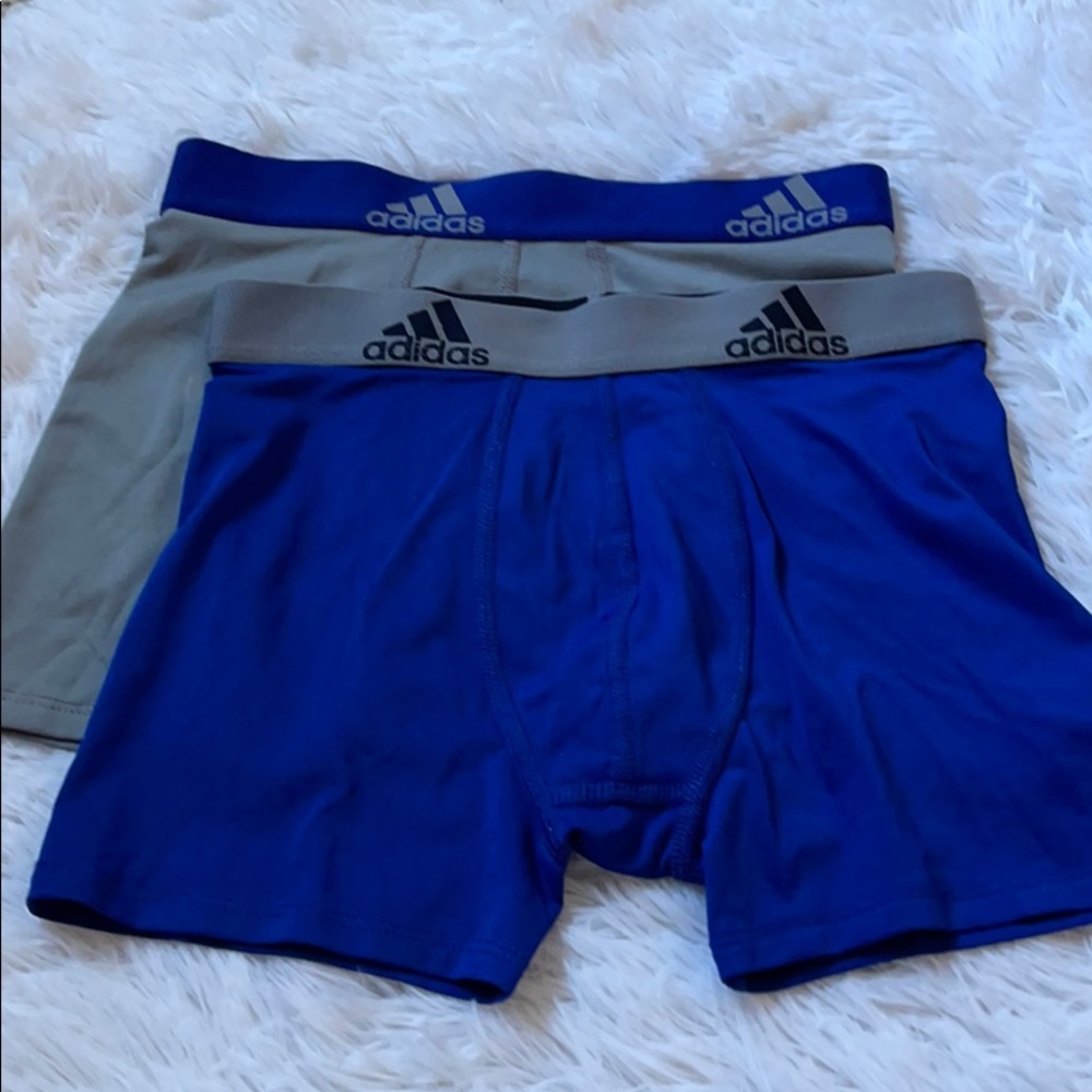 (2) Adidas Boy's Aeroready Underwear Boxers